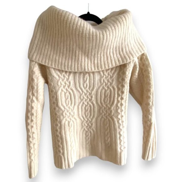 Inis Crafts made in Ireland 100% Merino Wool Sweater Size M - Picture 6 of 7